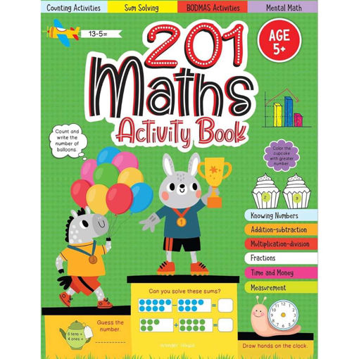 Picture of 201 MATHS ACTIVITY BOOK